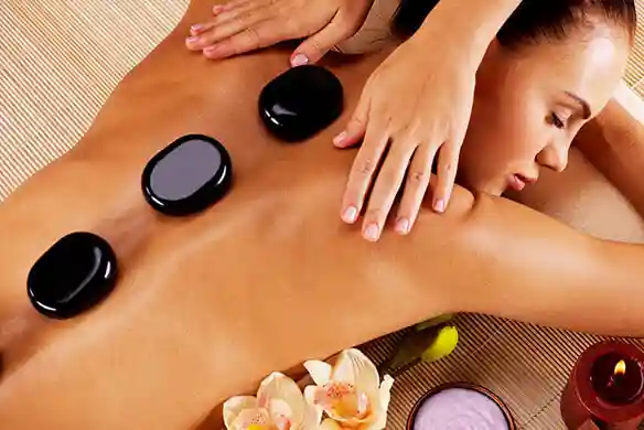 تدليك بالحجارة الساخنة الكويت